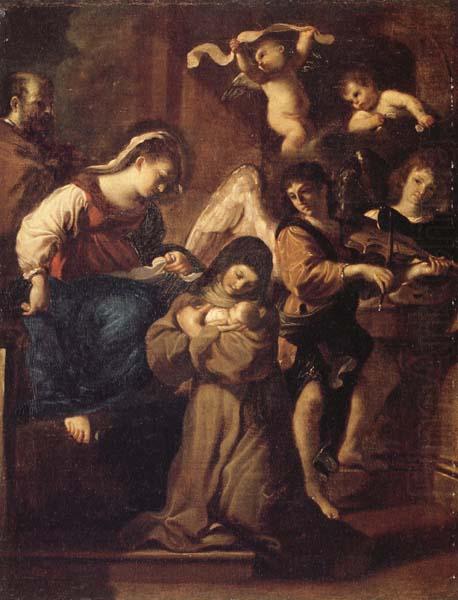 The Vistion of St.Francesca Romana, Giovanni Francesco Barbieri Called Il Guercino
